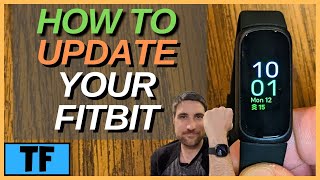 HOW TO UPDATE FITBIT FIRMWARE AND FITBIT APP 2024 Versa 3 Sense Charge Inspire NEW FEATURES [upl. by Gustaf539]