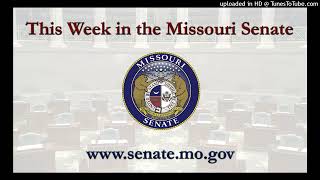 Audio This Week in the Missouri Senate for Oct 18 2024 [upl. by Frey306]