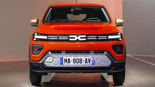 Unveiling the new 2024 Dacia Spring – Exterior Interior Details [upl. by Ilegna935]