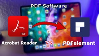 PDFs auf dem iPad bearbeiten 😱📱 Super einfach Adobe Acrobat vs Wondershare PDFelement Deutsch GAT [upl. by Talyah]