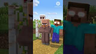 Villagers VS Pillagers😂minecraft shorts [upl. by Divod234]