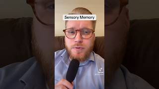 Sensory Memory psychology memory sensorymemory psychologyfacts psych psychologyvideos [upl. by Teirrah]