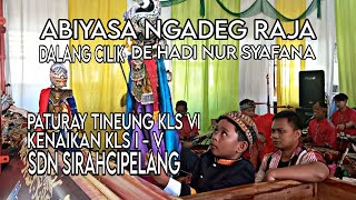 DALANG CILIK DE HADI NUR SYAFANA WAYANG GOLEK DI SDN SIRAHCIPELANG DESA CIPAMEKAR  CONGGEANG [upl. by Hoffman]