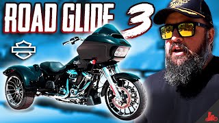 2023 HarleyDavidson Road Glide 3 TEST RIDE [upl. by Weylin408]