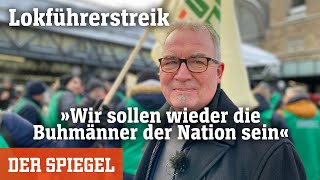 Lokführerstreik in Deutschland »Wir sollen wieder die Buhmänner der Nation sein«  DER SPIEGEL [upl. by Eldoree231]