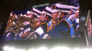 Notre Dame band quotDeep in the heart of Texasquot [upl. by Ibor504]