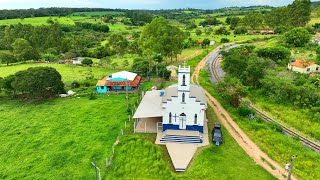 COMUNIDADE PANELEIROS  FORMIGA  MG  VISTA POR DRONE DJI MAVIC 3 [upl. by Ivo]