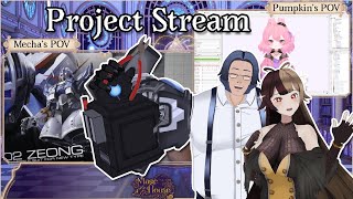 Building Gunpla amp Live2d Rigging ✨ Project Stream  PART 1 [upl. by Japha]