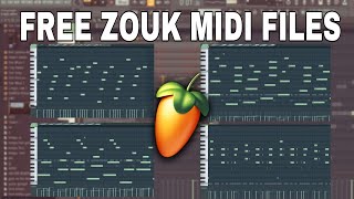 Zouk Midi Files Free Download  Zouk Midi Files Gratuit FLP [upl. by Gertruda]