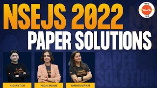 NSEJS 2022  LIVE Paper Solving and Analysis  Chemistry  Physics  Biology  VOS [upl. by Hi]