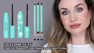 SWEED BEAUTY  Lash Lift Mascara Cloud Mascara and Satin Eyeliner  Makeup Review [upl. by Balliett]