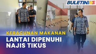 KERACUNAN MAKANAN  Kafeteria MRSM Terendak Ditutup 14 Hari [upl. by Johnsten492]