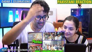 Pakistani Couple Reacts To Gadar 2 Theatre Celebrations  Public Crazy  Housefull [upl. by Milde869]