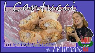 I Cantucci  Traditionelle italienische Mandelkekse Rezept aus Toscana [upl. by Ellasal]