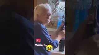 Cat is tired of granny 😂🤣😂 [upl. by Melmon]