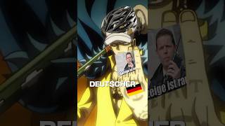 Die Nationalitäten der One Piece Charaktere 🇩🇪🇧🇷 [upl. by Ramoh]