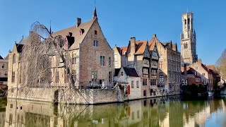 BRUGES most romantic city in Europe 4K ultra HD  quotVenice of the Northquot [upl. by Dragelin]