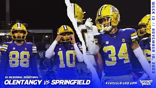 1 Olentangy Fights 12 Springfield in HighScoring Fourth Quarter 🏈 [upl. by Ultun]