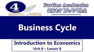 Introduction to Economics  U6 P8  Business Cycle  Economics 101  Basic Economics [upl. by Notnef366]