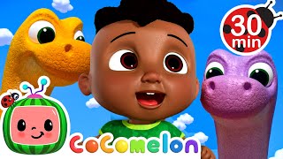 Dinosaur Birthday Song  Cody and Friends Sing with CoComelon [upl. by Pelagi]