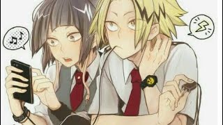 Kaminari x Jirou texting story  Kamijirou [upl. by Tnecillim]