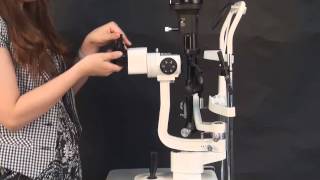 IphoneSmartphone slit lamp adaptor [upl. by Wickner]