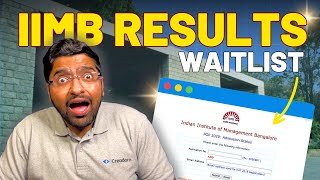 IIM Bangalore Results Date and Waitlist Movement Details 📋✨ [upl. by Rossner396]