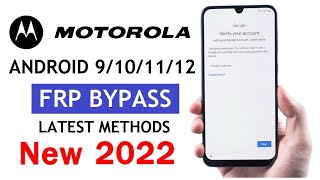 All Motorola FRP Bypass Android 10Reset Google Account Lock  MOTO FRP Bypass Android 11 Without Pc [upl. by Suzan]