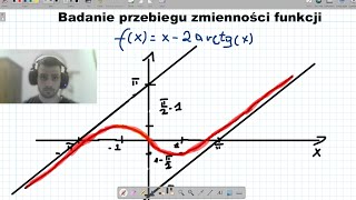 Badanie przebiegu zmienności funkcji [upl. by Sukramal]