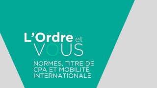 Normes titre de CPA et mobilité internationale [upl. by Otrebmuh]