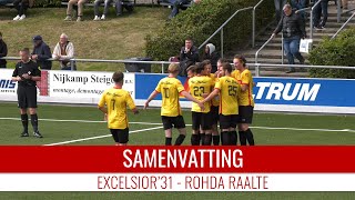 Samenvatting Excelsior31  Rohda Raalte [upl. by Eilyah]