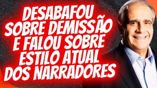 OLIVEIRA ANDRADE COMENTA SOBRE ESTILO ATUAL DOS NARRADORES [upl. by Enak]