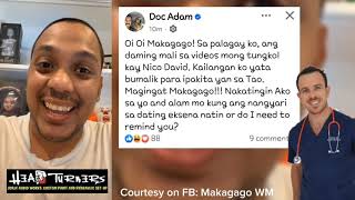 MakagagoWazzupMan vs DrAdamSmith the hero attack dog 🤣 kumusta si dr farrah doc adam [upl. by Buonomo]