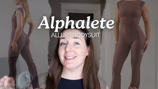 ALPHALETE ALLURE BODYSUIT UNSPONSORED [upl. by Ycat]