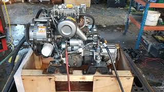 Yanmar 2GM20 16hp Marine Diesel Engine 101122 [upl. by Werra272]