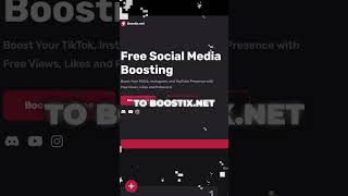 Boost Your Social Media for FREE  Real Followers Likes amp Views boostmypost boostappsocial [upl. by Anitel446]