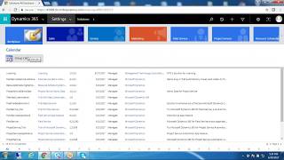 Group Calendar for Microsoft Dynamics 365CRM [upl. by Shadow577]