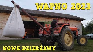 Doszło 7ha nowej dzierżawy🔥 Wapno 2023⚡ Ursus c 4011🚜 Dużo zmian i planów😁 Gospodarstwo Od Zera🎥 [upl. by Yehc]