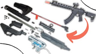 CYMA Sport AR47 SR47 DisassemblyReAssembly  Full Guide [upl. by Nileuqay]