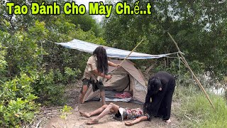 Ku Đỏ Hận Đánh Hắc Tinh Kinh Hoàng Cửu Ku Đenquot Forbidden Forest Survival Camp [upl. by Anelhtac]