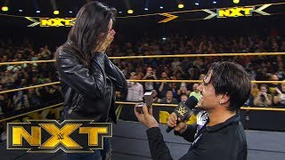 Angel Garza proposes to his girlfriend NXT Exclusive Dec 11 2019 [upl. by Ahsuatan338]