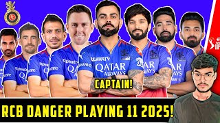 IPL 2025  RCB Dangerous Playing 11 Before Mega Auction  KL Rahul Rcb Target PlayersVirat Captain [upl. by Brodie]