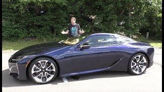 Heres Why the 2018 Lexus LC500 Costs 100000 [upl. by Araj]