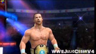 WWE 12 Shawn Michaels HBK Entrance  WrestleMania 14 ArenaStage [upl. by Philps]