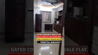 RealestateNews Furnished Resale 2 Bhk Flat for Sale KPHB KUKATPALLY TrendingShorts ResaleFlats [upl. by Flanders917]