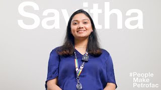 PeopleMakePetrofac  Savitha Senior Technical Safety Engineer [upl. by Palladin]