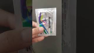 health OK sachet review shorts [upl. by Nehtanoj]