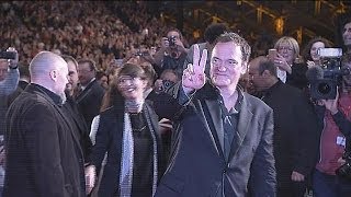 Tarantino rocks the 2013 Lumière Awards  cinema [upl. by Lamej]