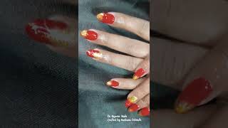 Glamorous Nails done by De Rigueur Nails Crafted by Kankana Debnath nails nailart nailsalon [upl. by Simone]