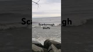 Scarboro bluffs waves nature travel [upl. by Yrotciv]